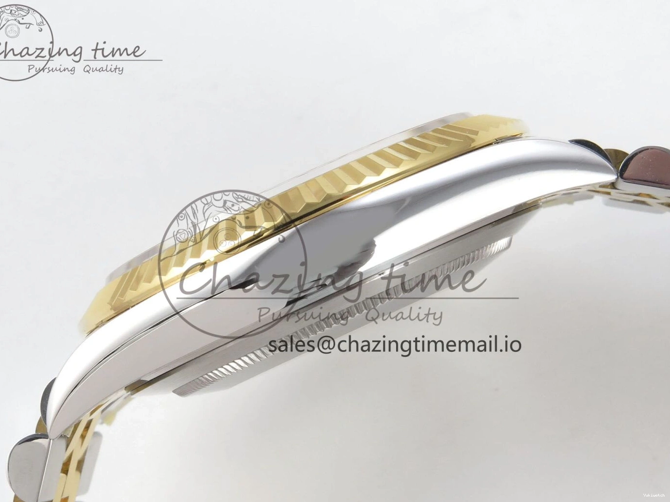 SS Edition Best Roman 1:1 DateJust Jubilee Bracelet Dial Gray 126333 (Weighted) 41 SH3235 ARF on YG 1228